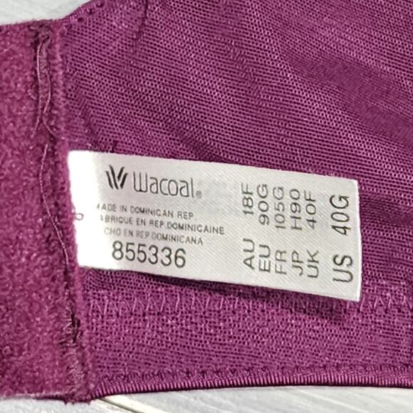 Wacoal Bra 40G Elevated Allure Underwire Bra 855336 - Picture 4 of 7